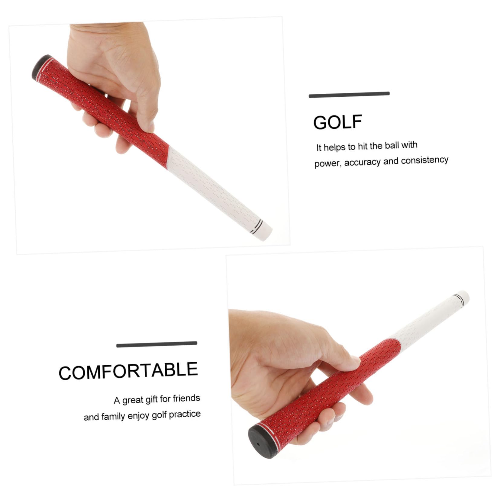 POPETPOP 1 Szt Uchwyt Na Kij Golfowy Uchwyty Na Kije Golfowe Uchwyt Na Rękę Do Golfa Uchwyt Do Ćwiczeń Golfowych