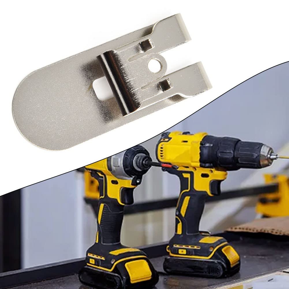6pcs N435687 Belt Clip With Screw For DCF620 DCF620B DCF622 Drywall Screwgun, as picture show - Image 3
