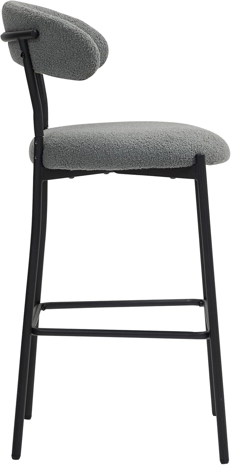 Chair Adjustable Height Counter stools Simple Assembly bar Height Chairs 360 Degree Swivel bar Chairs Set of 2 for Kitchen, Recreation Room, or Game Room image 5 of 6 B0DZVCD6WN