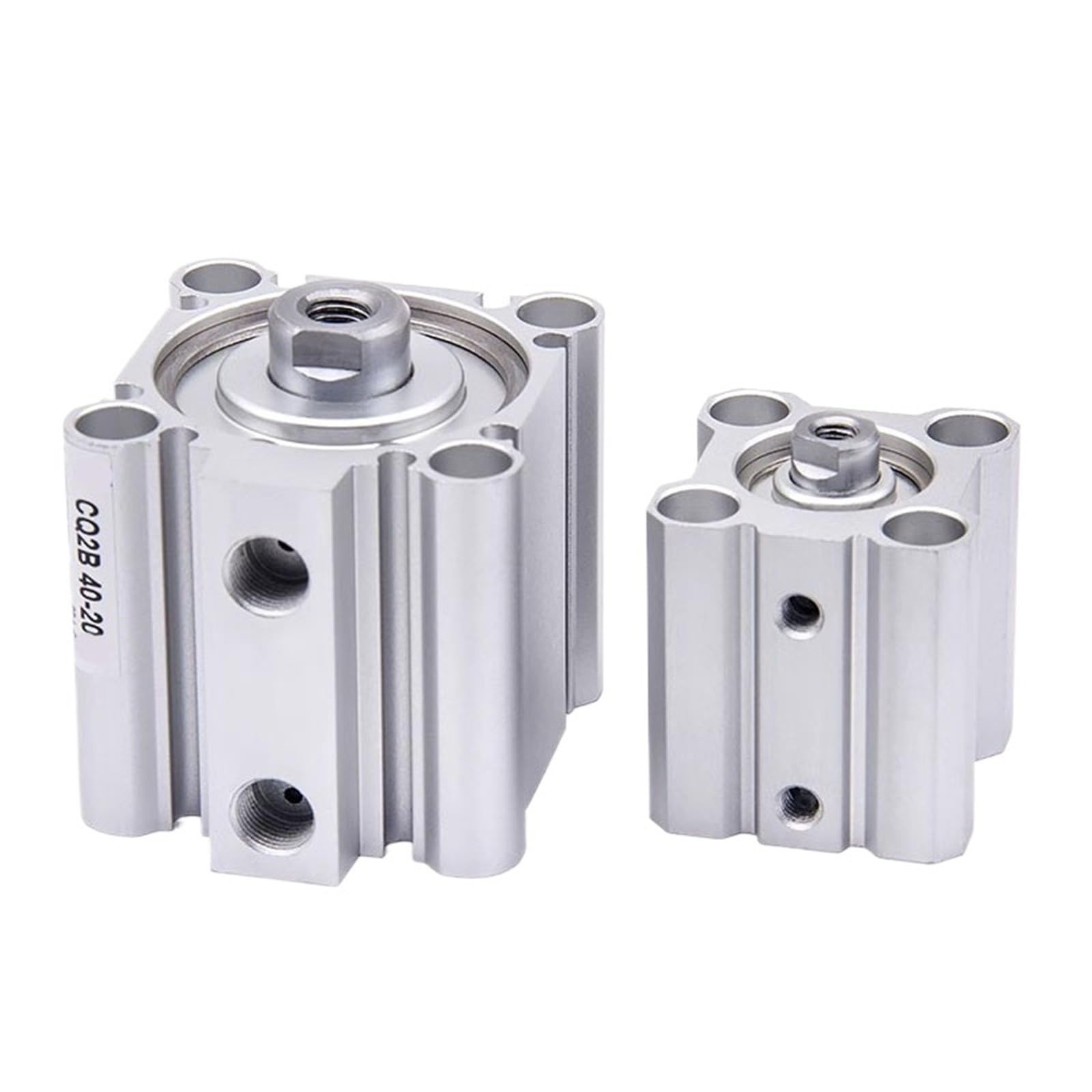 Vérin pneumatique mince CQ2B32 double effet force de serrage stable course 30mm