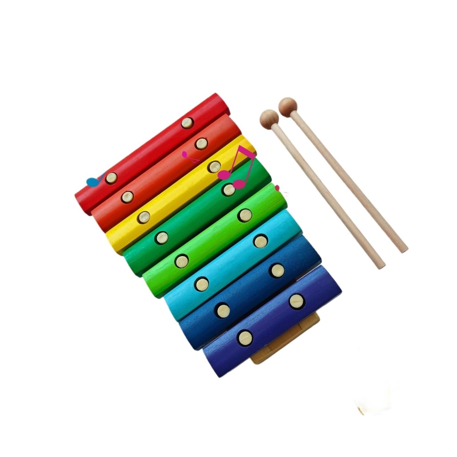 8 Notes Wooden Xylophone | Strumento musicale con mazze