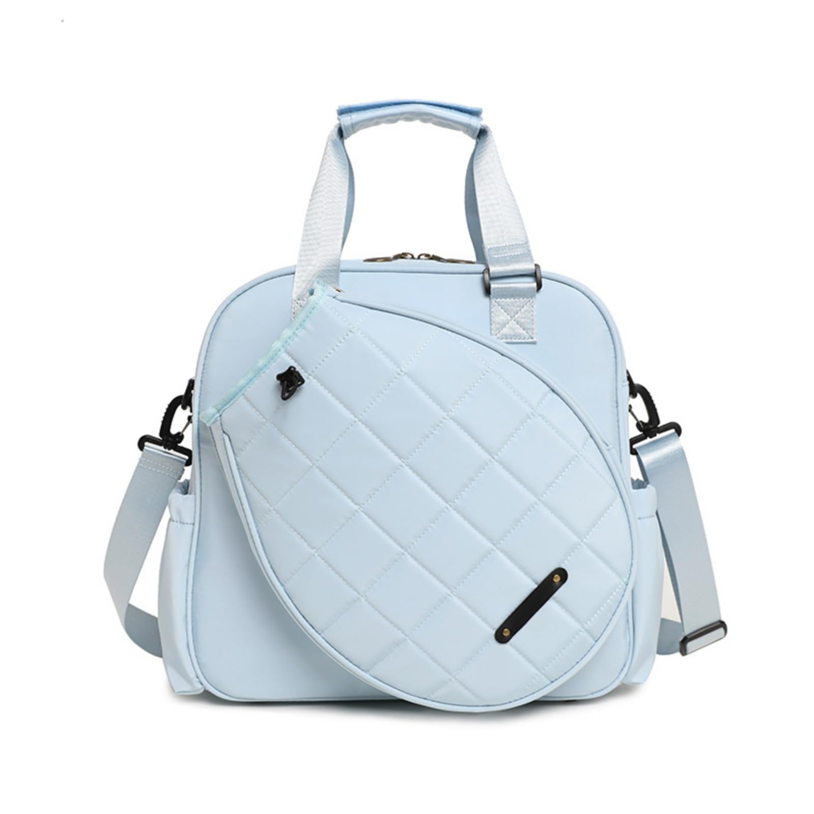 harayaa Borsa Porta Attrezzatura Sportiva Borsa Racchette Borsa Palestra Borsa Sport Borsone Capienza 20 Tasche Laterali per Accessori da Campo Adatta per