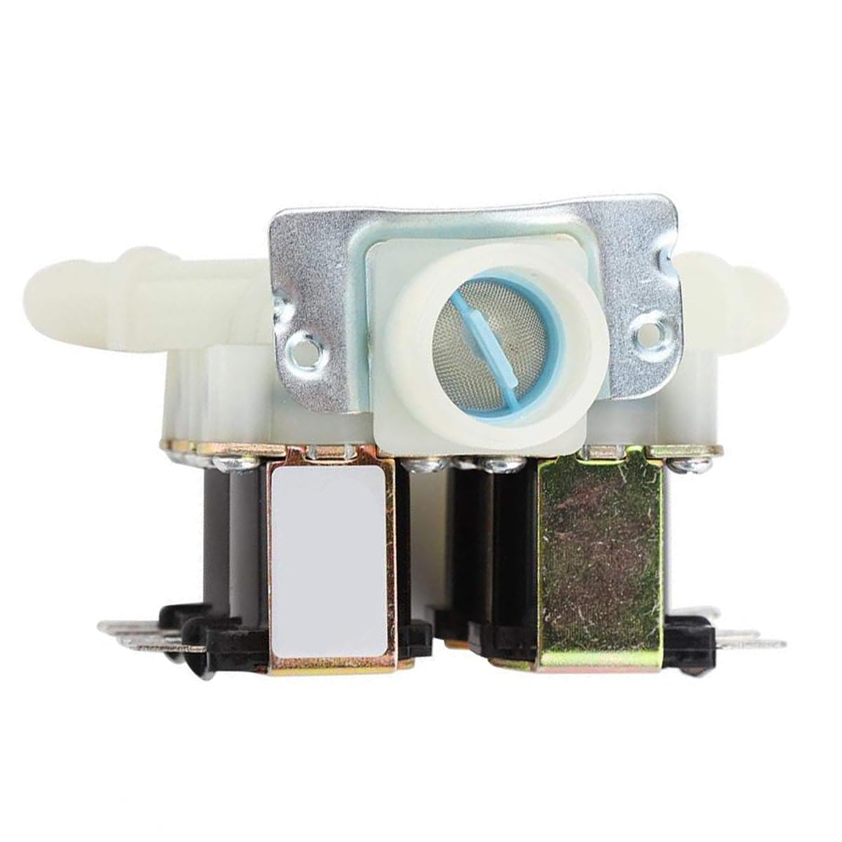 Électrovanne 1 entrée 4 Sorties DC 12 V Électrovannes électriques G3/4" Vanne électromagnétique en Plastique normalement fermée pour systèmes d'irrigation domotiques