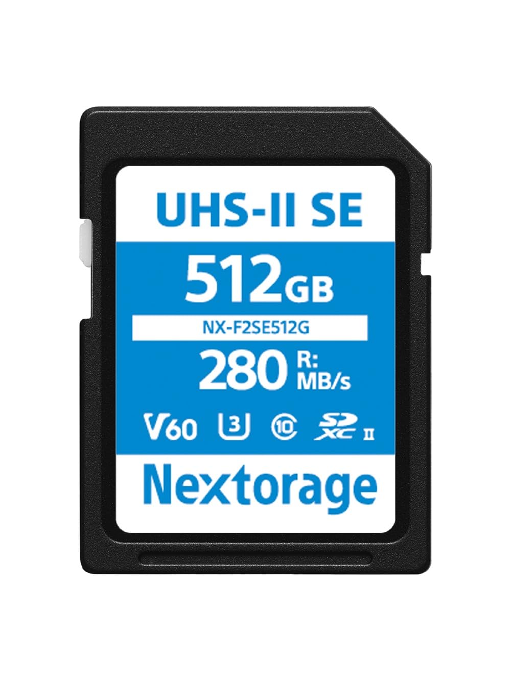 Nextorage UHS-II V60 512GB SDXC SDカード 280MB/s