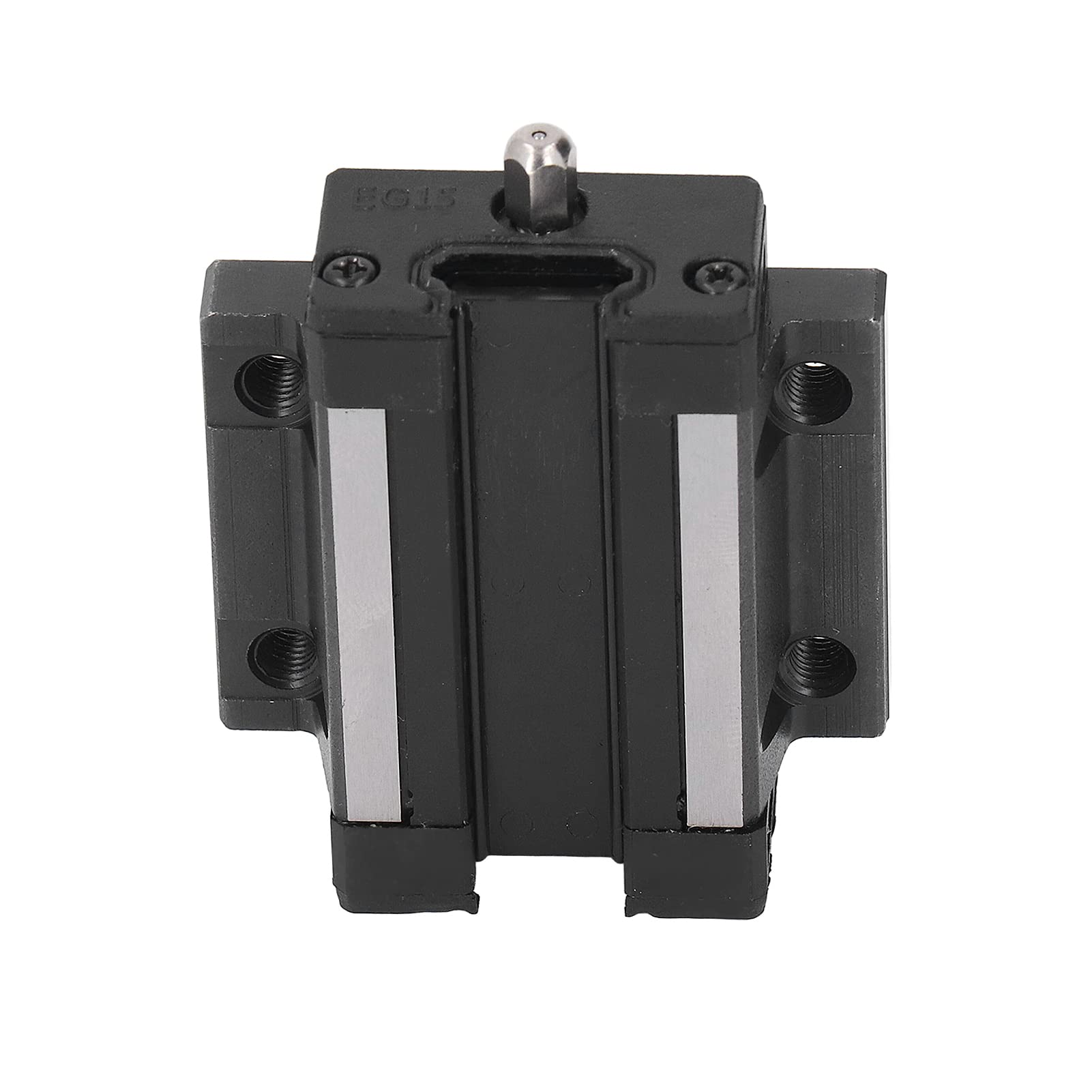 Kit Guida Lineare, Kit Guida Lineare e Cuscinetti con Blocchi di Scorrimento, Blocco Cuscinetti a Blocco Quadrato in Acciaio per Stampanti 3D (350mm)