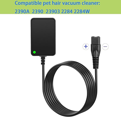 Miniatura 4 de Reemplaza el borrador de pelo de mascotas Bissell 1614206, compatible con el cable de alimentación inalámbrico Bissell 23903 2390A 2284 2284W 2390