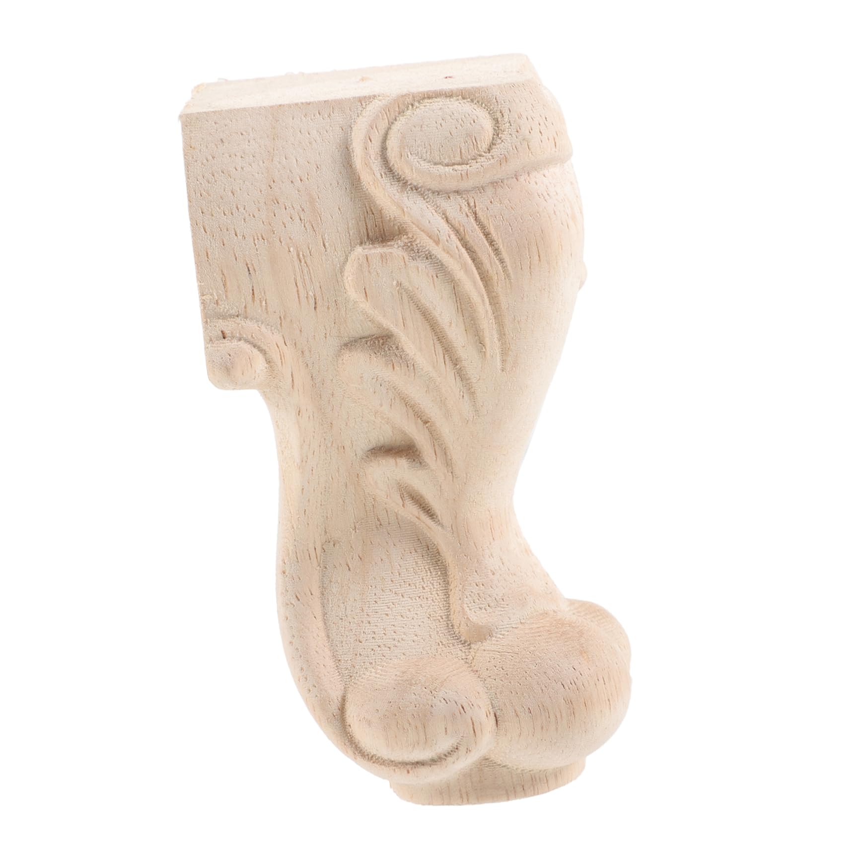 VILLCASE 5 Pezzi Gambe di mobili in legno massiccio gambe di ricambio per mobili cenare vita piedini per mobili piede estensori piedi per mobili gamba del mobile Gambe della sedia di legno
