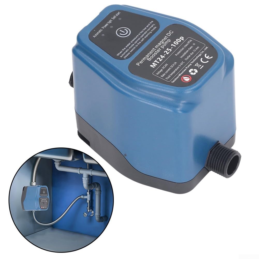Eawfgtuw Bomba automática de presión de agua, funcionamiento silencioso con sensores avanzados, bomba de refuerzo de calentador de agua para grifo de cocina y ducha para un control óptimo de la