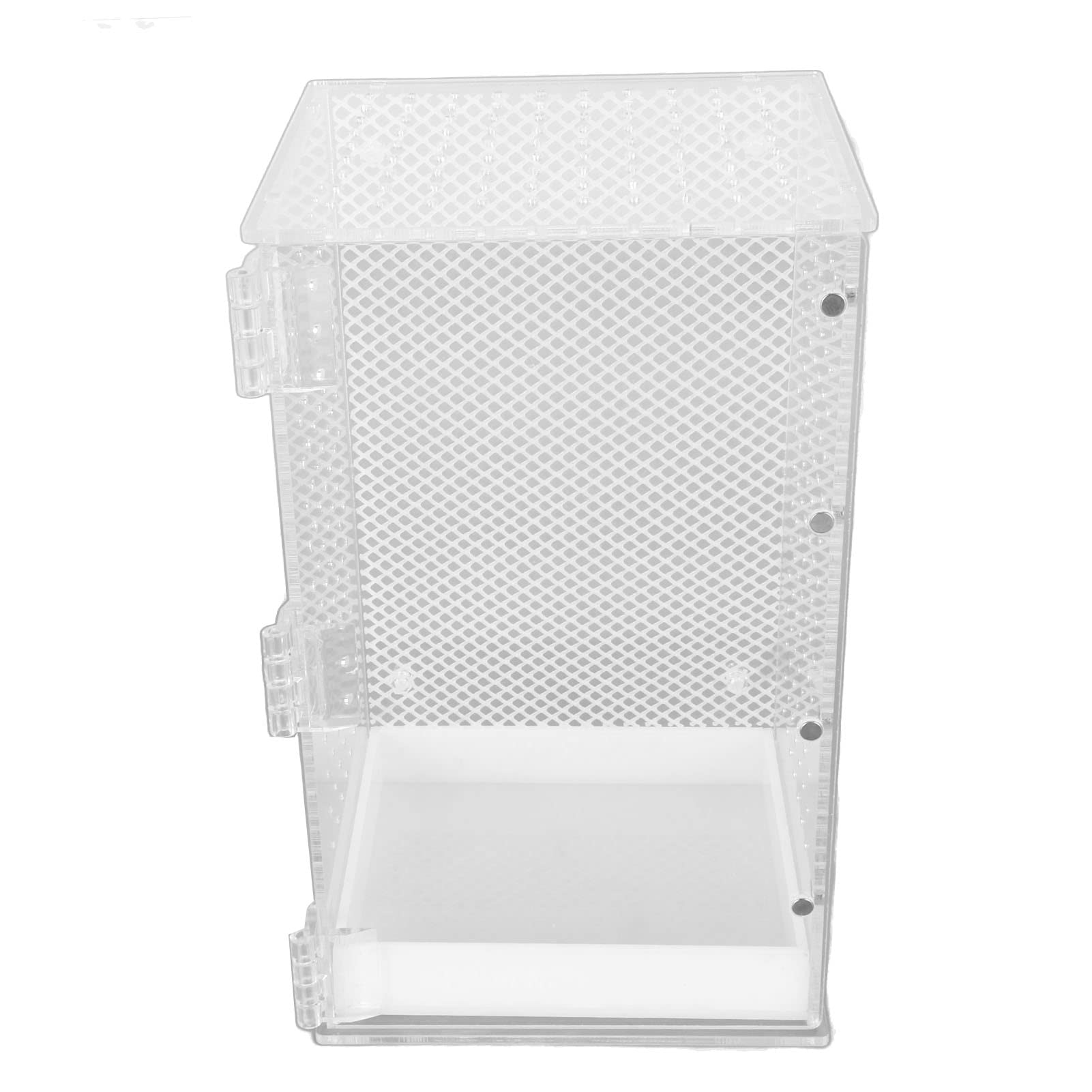Hochtransparente Acryl Reptilien Terrarium Tank für Leoparden Gecko Snake Frog mit klarem Lebensraumdesign