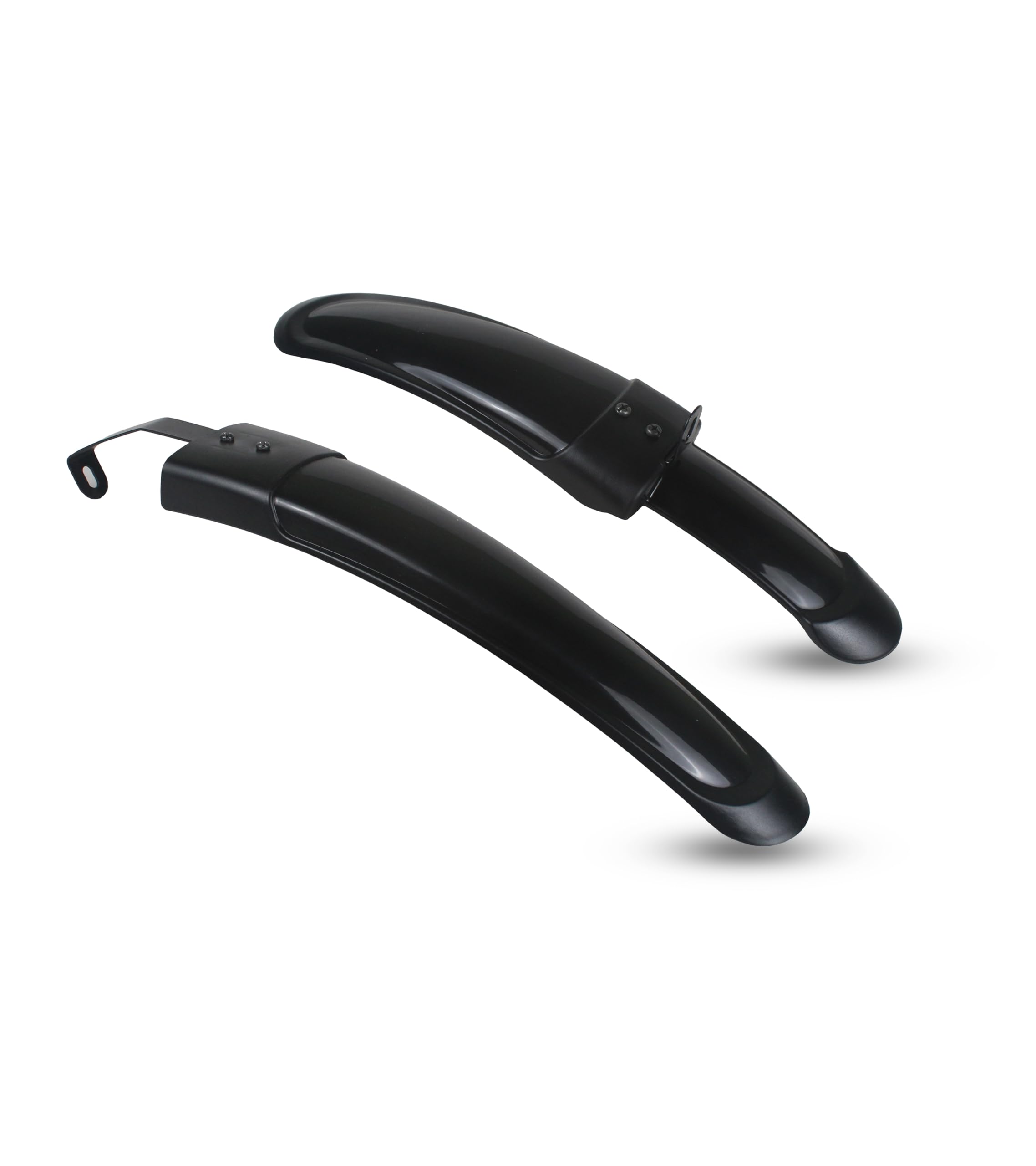 Oxygen MTB Cycle Mudguard Set of 2 | Front & Rear Bicycle Mudguard | Lightweight & Durable Plastic Mud Guards for Mountain, Road & Hybrid Cycles Splash Protection (Black-01M)-image-49