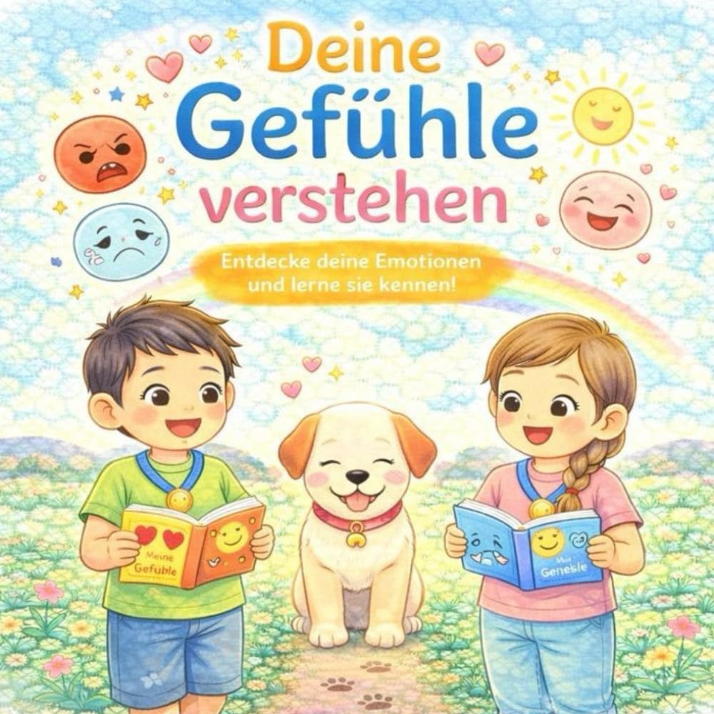 Deine Gefühle verstehen: Entdecke deine Emotionen und lerne sie kennen, ein Mitmachbuch für Kinder zum Thema Gefühle, Pädagogen, Eltern, Kindergarten, ... und benennen, Mitmachbuch Kinder, Emotionen
