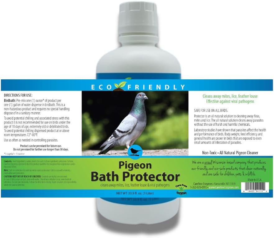 Care Free Enzymes Pigeon Bath Protector