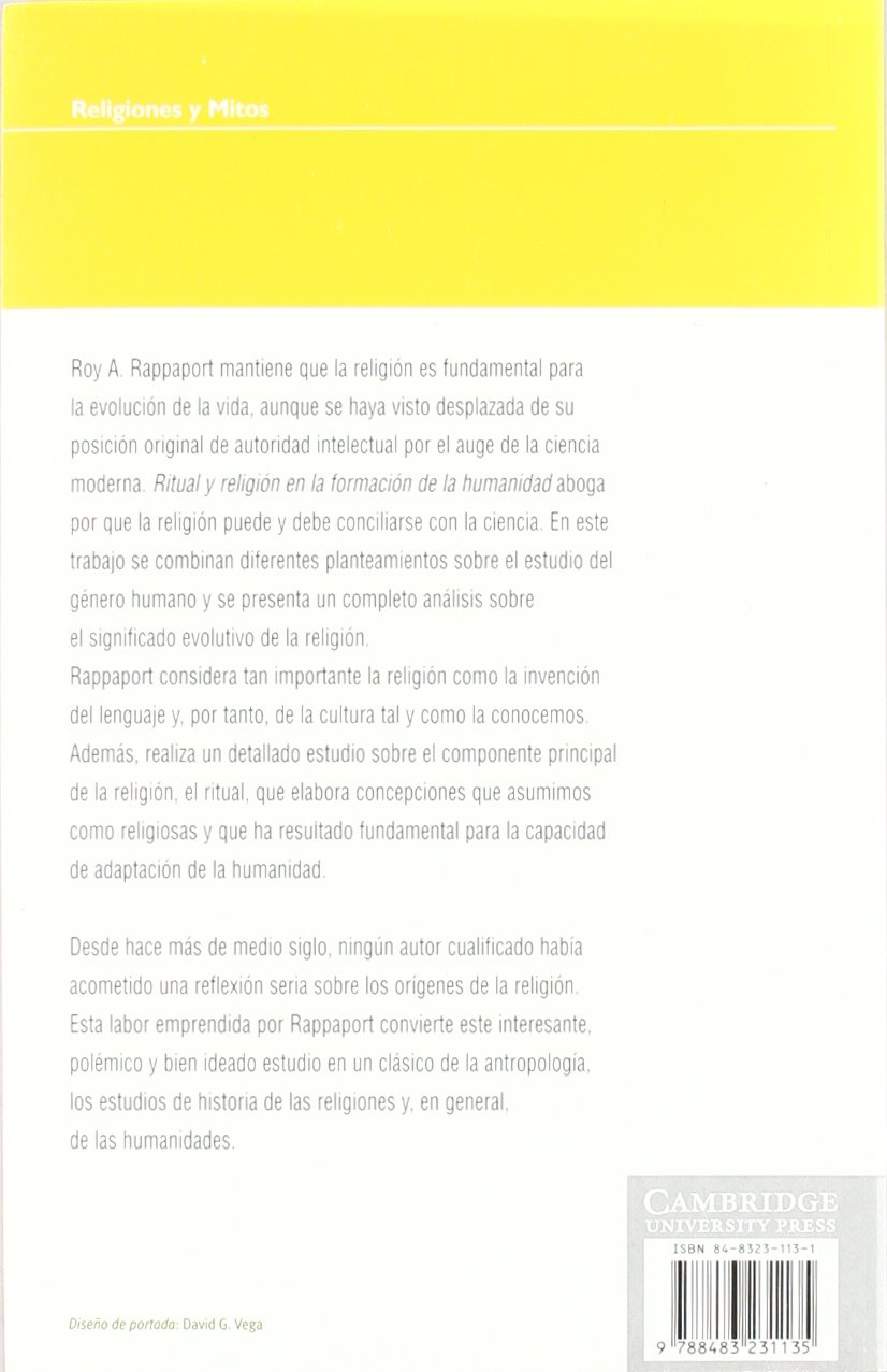 Ritual y religión en la formación de la humanidad: 9 (Religiones y mitos)