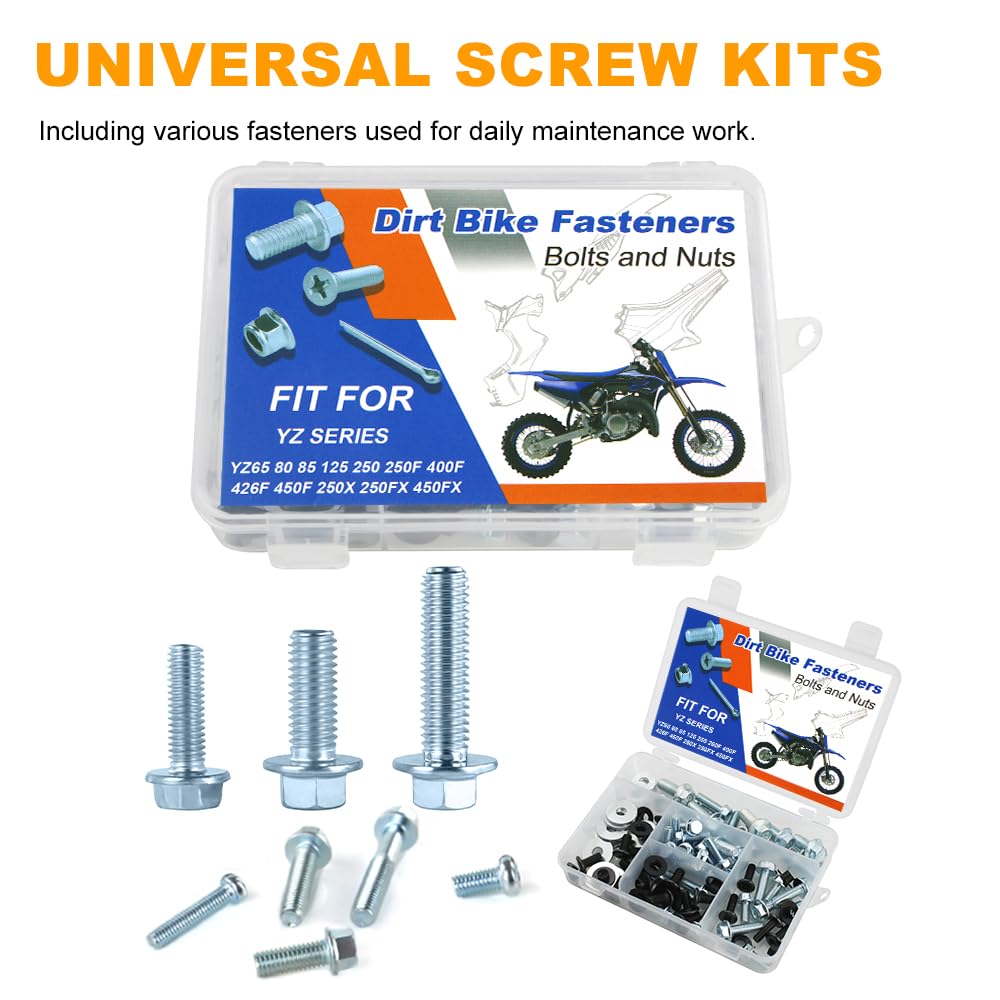 1996-2001 YZ 125 Plastics & Body Bolt Kits - EVERY Fastener You Need-GUARANTEED - Foto 14