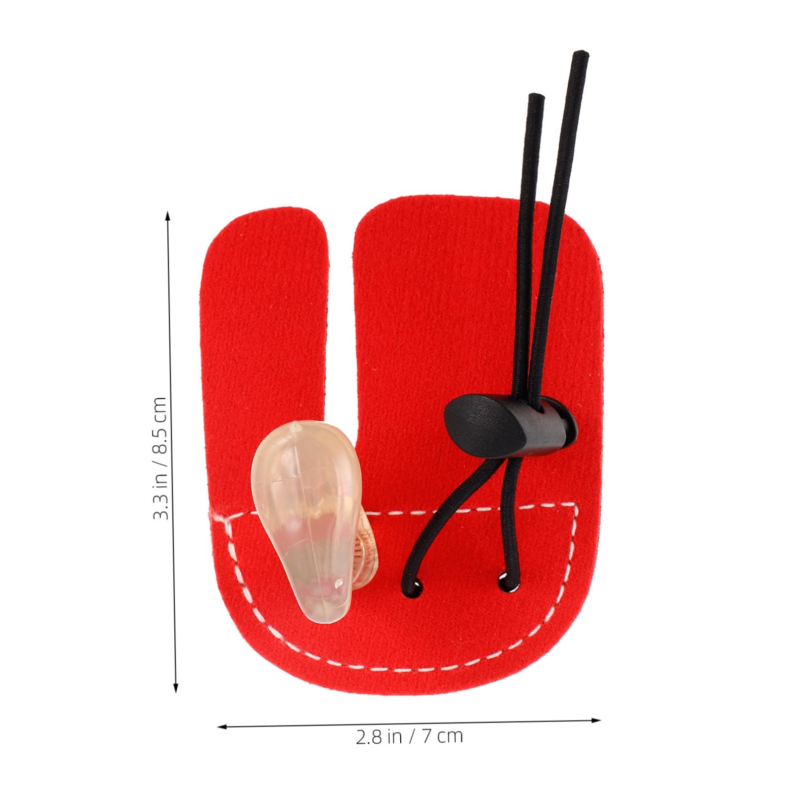 OHPHCALL Adjustable Double Layer Archery Finger Guard Arrow Holder Protective Gear for Shooting