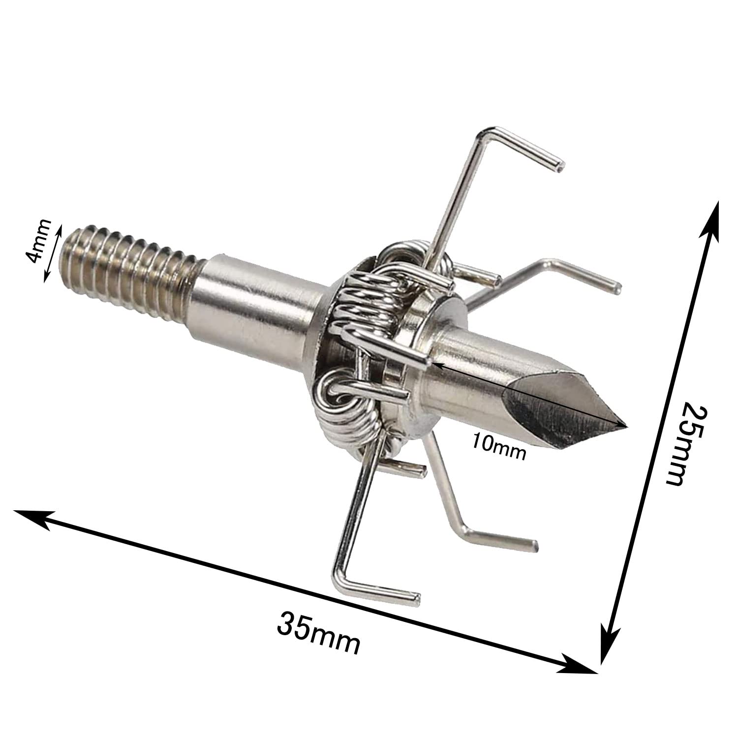 Zwickey Delta Broadhead Glue On 4 Blade 135 Gr. 3 PK. Green