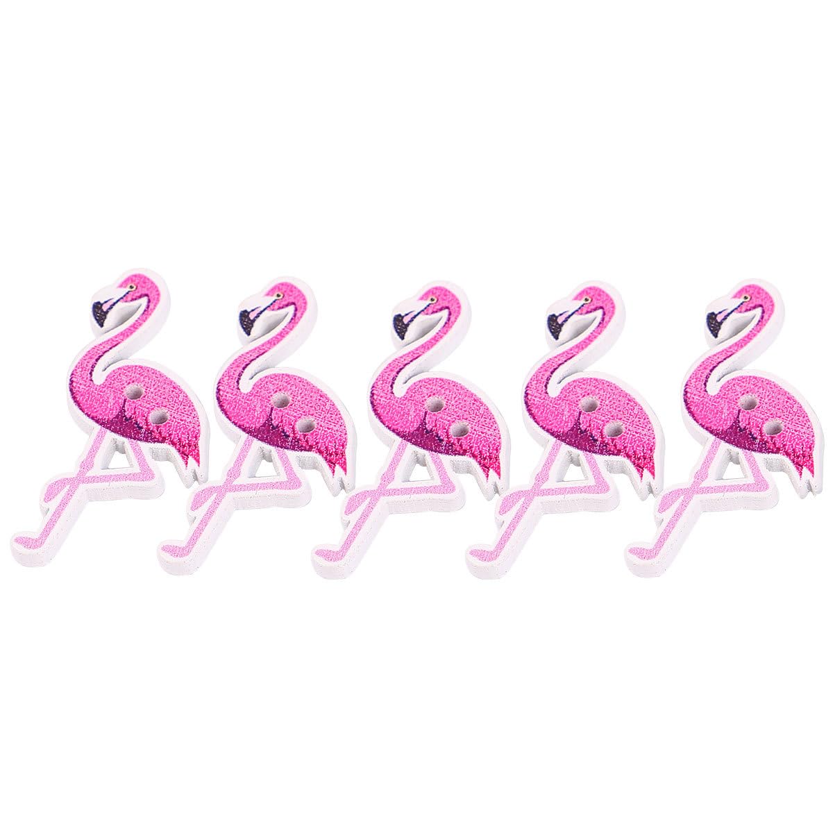 Apliques de flamenco TEHAUX de madera para decoración y álbumes de recortes diy 1