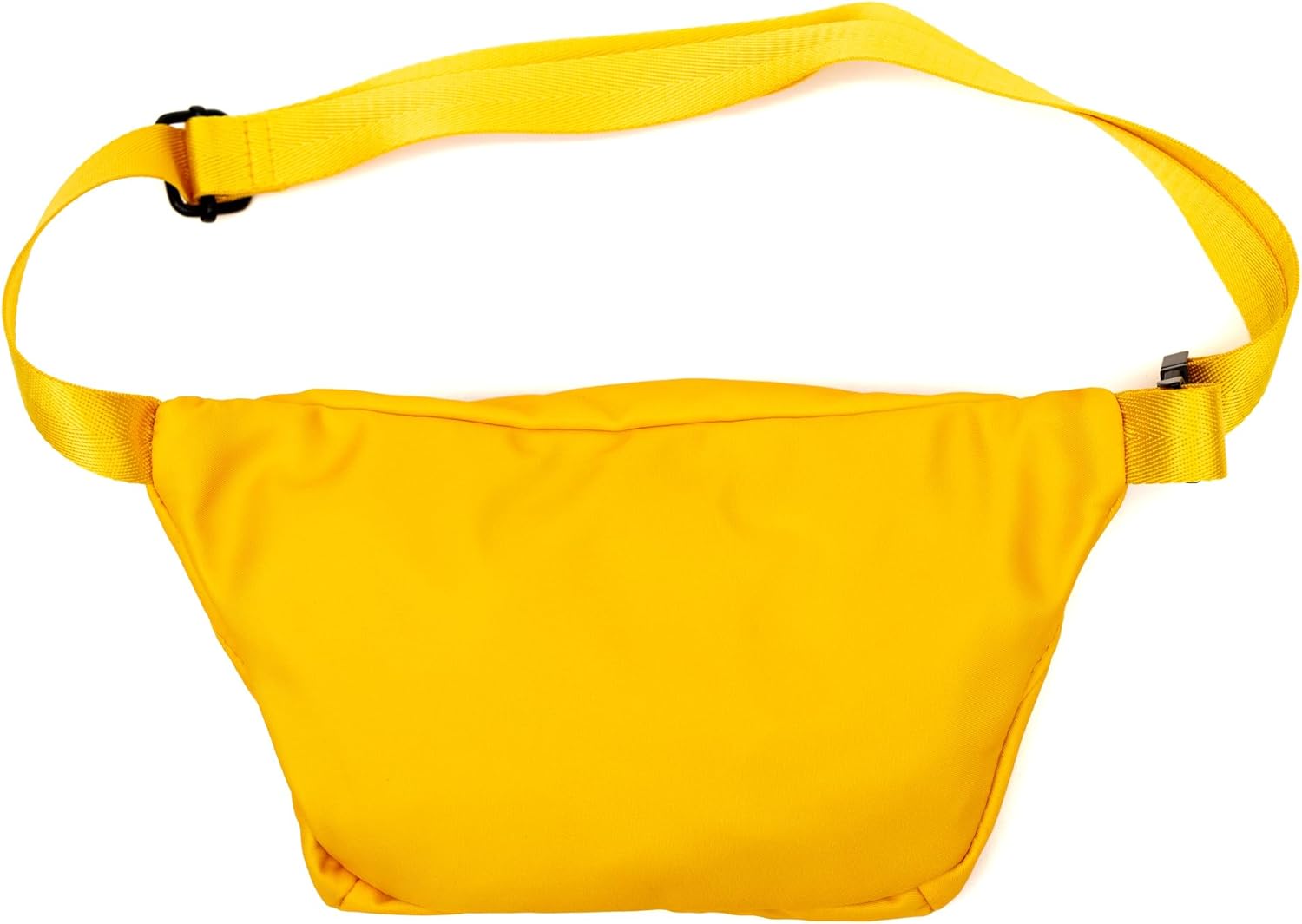 The Wizarding World of Harry Potter Bag, Fanny Pack Hufflepuff Patches Embroidered Yellow, Canvas