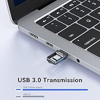 Vista 4 de KEXIN 32G USB C Flash Drive USB 3.0 Metal Dual Drive 32 GB USB Stick Mini Tamaño OTG Memory Stick para Tipo-C Android Smartphones Tablets