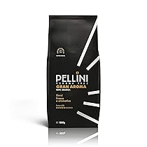 Pellini N.3 Gran Aroma, Caffè in Grani per Espresso 1kg, Miscela 100% Arabica dal Gusto Deciso e Armonioso, Caffè in Chicchi a Tostatura Lenta