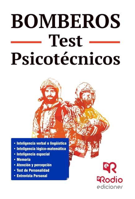 Portada de Bomberos. Test Psicotécnicos