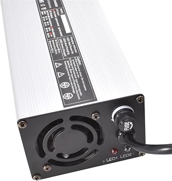 marddpair 48 Volt 6A 3 Pin Battery Charger Replacement for Yamaha Golf Cart Drive G29 2007-up