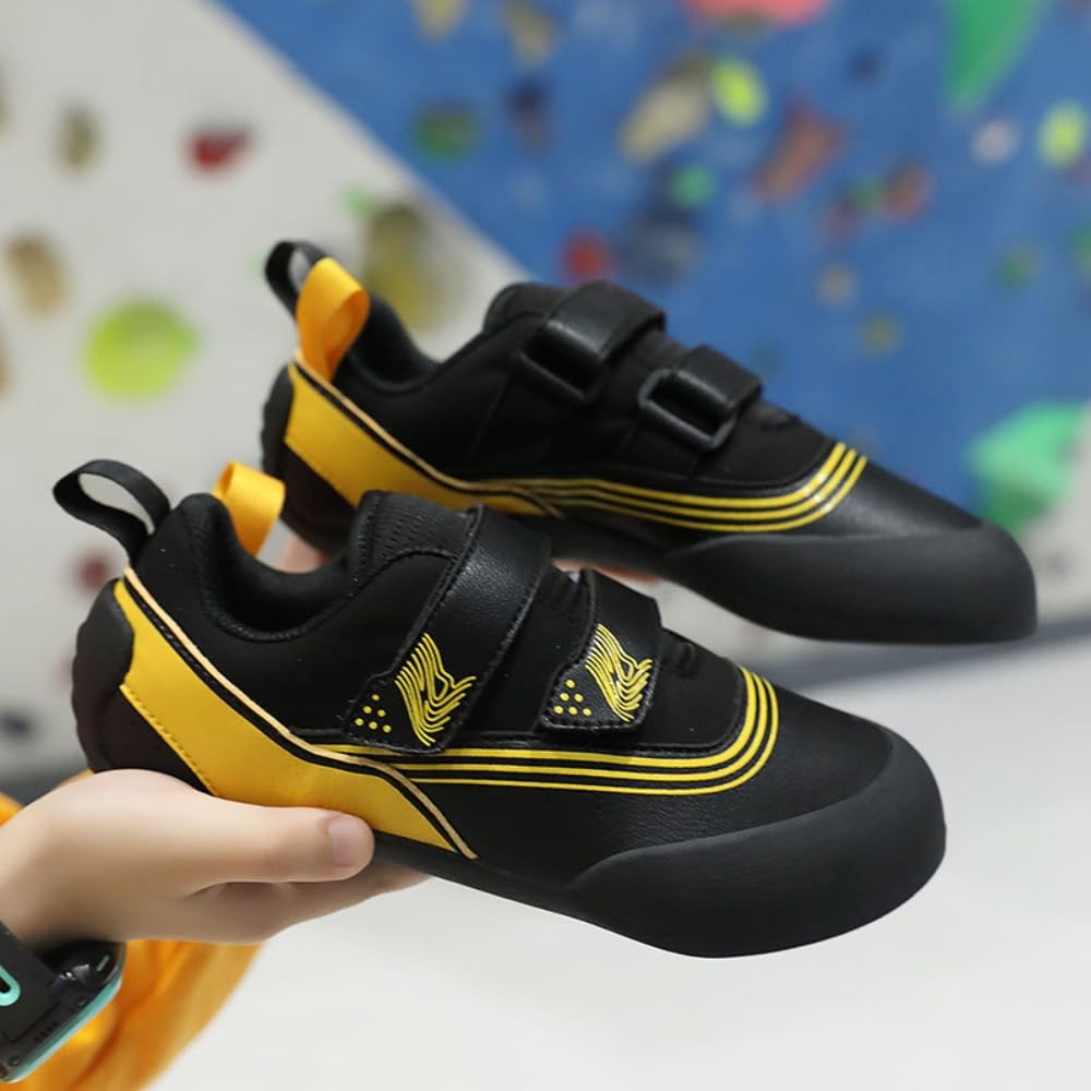 Kletterschuhe Herren Damen universelle Trainingsschuhe Anfänger Klettern Indoor Bouldern Trainingsschuhe rutschfeste und atmungsaktive Kinder Kletterschuhe 32-44EU