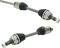 Vista 482 de TRQ Juego de conjunto de eje de transmisión CV delantero para conductor y pasajero, 2 piezas, compatible con Ford Explorer 4WD 95-01, Explorer AWD