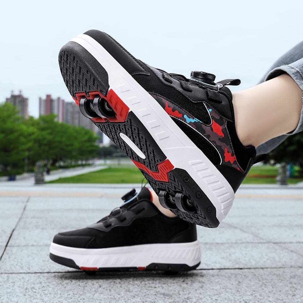 Chaussures à Roulettes XRDSHY 2-en-1 - Skate Et Sport Pour Enfants Et Adultes