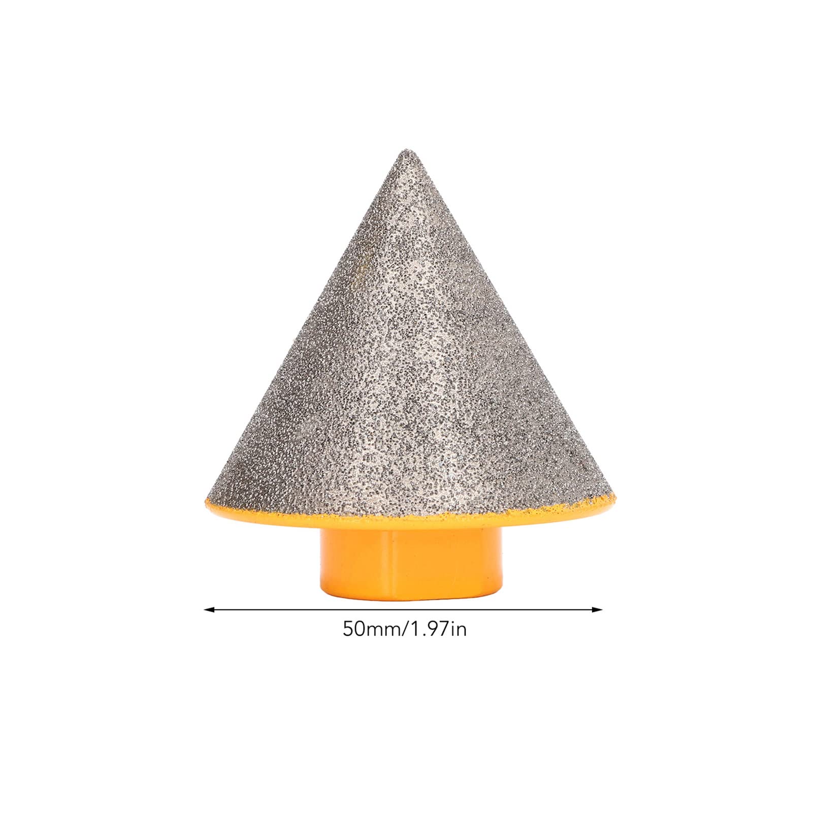 Punta per smusso per smussatura Punta per smusso per smussatura Svasatura Fresatura Granito Fori esistenti Ingrandimento Punta per alesatura in vetro per piastrelle per pavimenti in ceramica (50 mm)