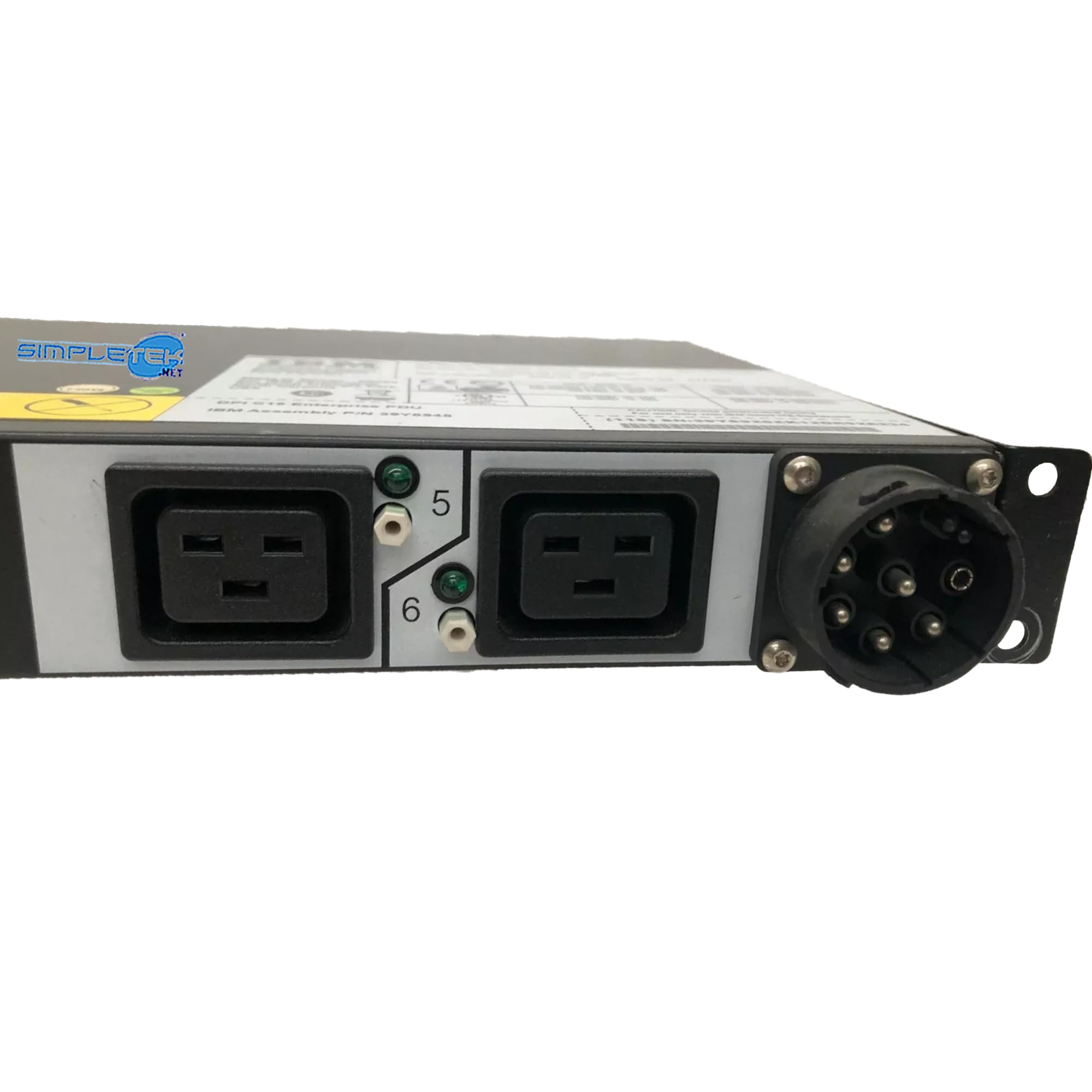 SIMPLETEK - Power Distribution Unit PDU DPI Single Phase Rack 1U 12 x IEC C13 39Y8918 | 9306-RTP (Reacondicionado)
