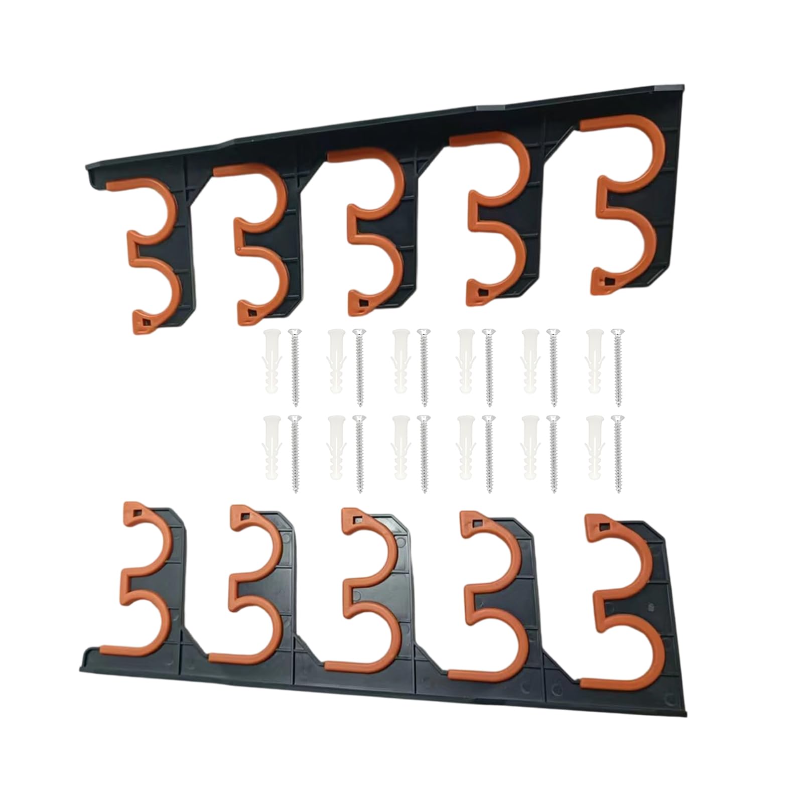 CAZSTYK Rod Rack Holder Hold 10 Fishing Rod Fishing Hanger Storage Organizers Display Stand Wall Ceiling Mount Holder Wall Mount