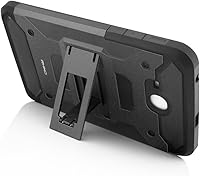 Vista 2 de para Galaxy Tab E Lite 7.0 "SM-T113 / Tab 3 Lite 7.0" SM-T110 (2016) iRhino Funda a prueba de golpes Heavy Duty Armor Rugged Hybrid Kickstand Funda