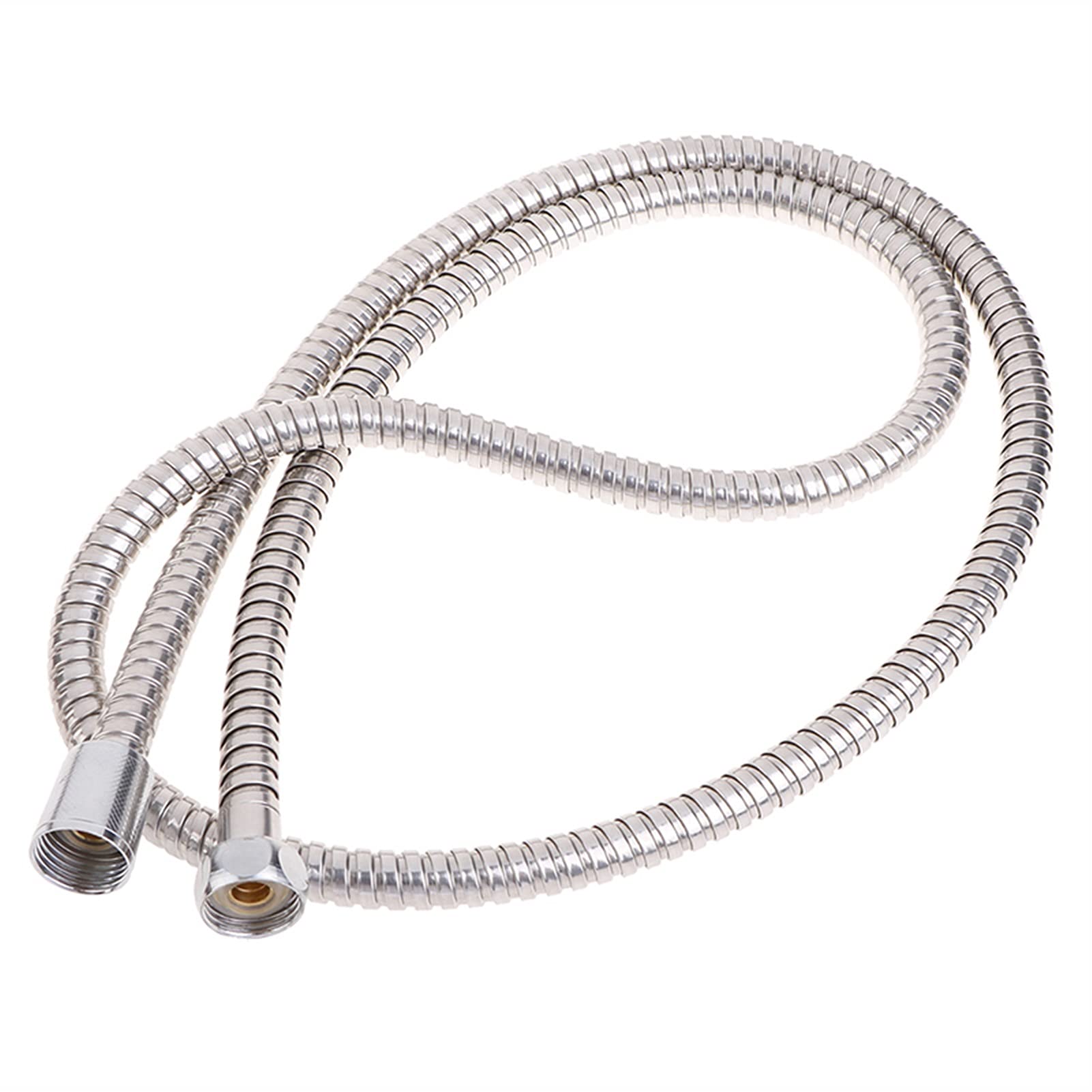 Manguera de ducha flexible con muelle Manguera de silicona for lavadora de tuberías de agua, manguera de ducha de 1,5/2/3 metros, cabezal de tubo de ducha de baño Flexible de plomería de acero inoxida