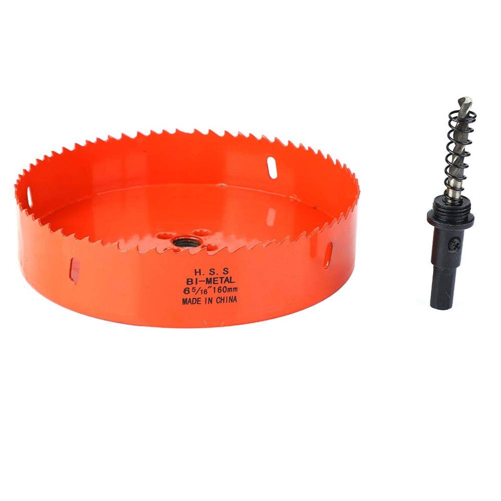 Metalowe otwornice do drewna Bit Tooth Heavy Duty 4 otwornica z trzpieniem do blachy z tworzywa sztucznego z drewna(160mm)