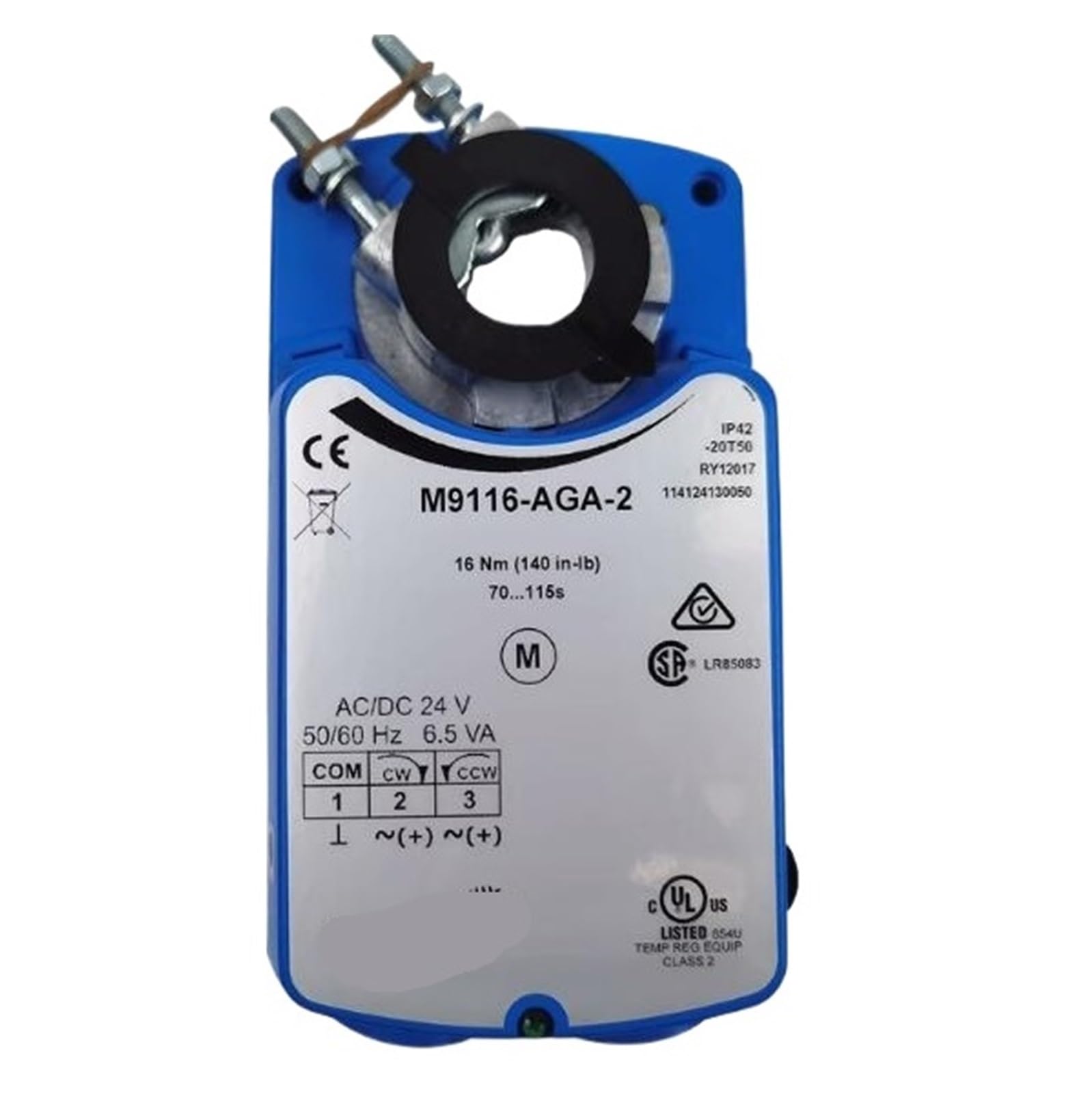 Actionneur de vanne électrique M9116-GGA-2 servomoteur ventilateur raccordement