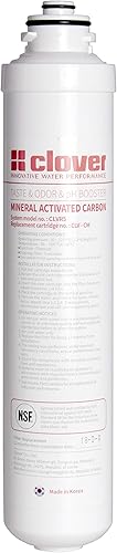 Aquverse Clover - Filtro de repuesto de carbono y mineral para sistema de ósmosis inversa debajo del fregadero