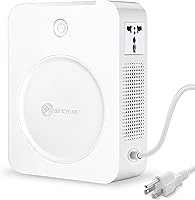 Vista 1 de SUNSHUN Convertidor de 500 W 110 V a 220 V Transformador de voltaje elevador 110 V/120 V a 220 V/240 V con 2 enchufes de salida