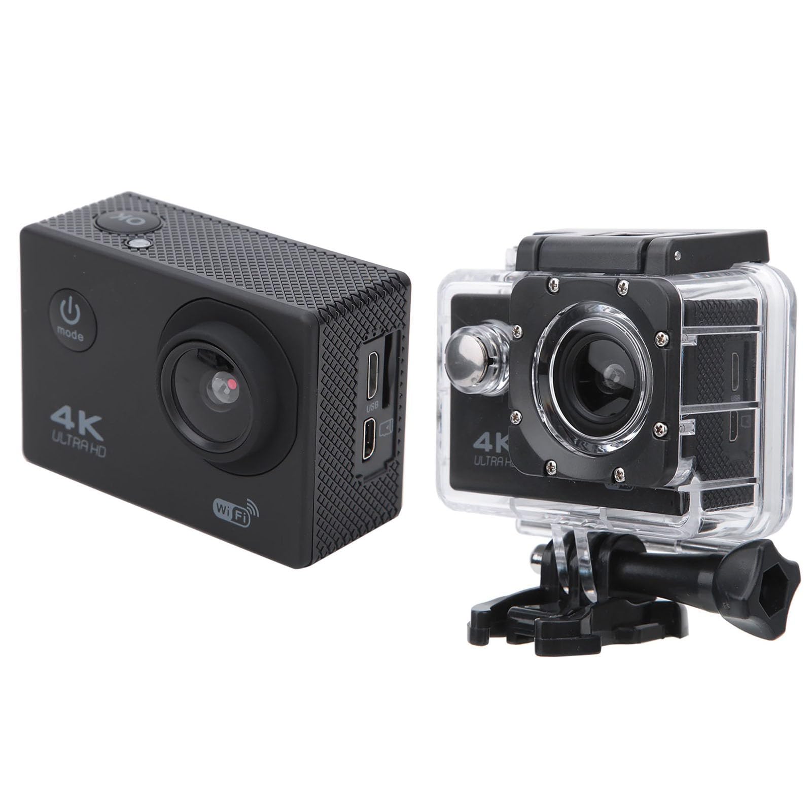 1080p caméra extérieure étanche, Mini-boîtier de caméscope WiFi HD Action Camera Monte la caméra sous-Marine