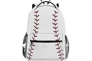 Girls Baseball Backpack Youth Bookbag Kids School Bag