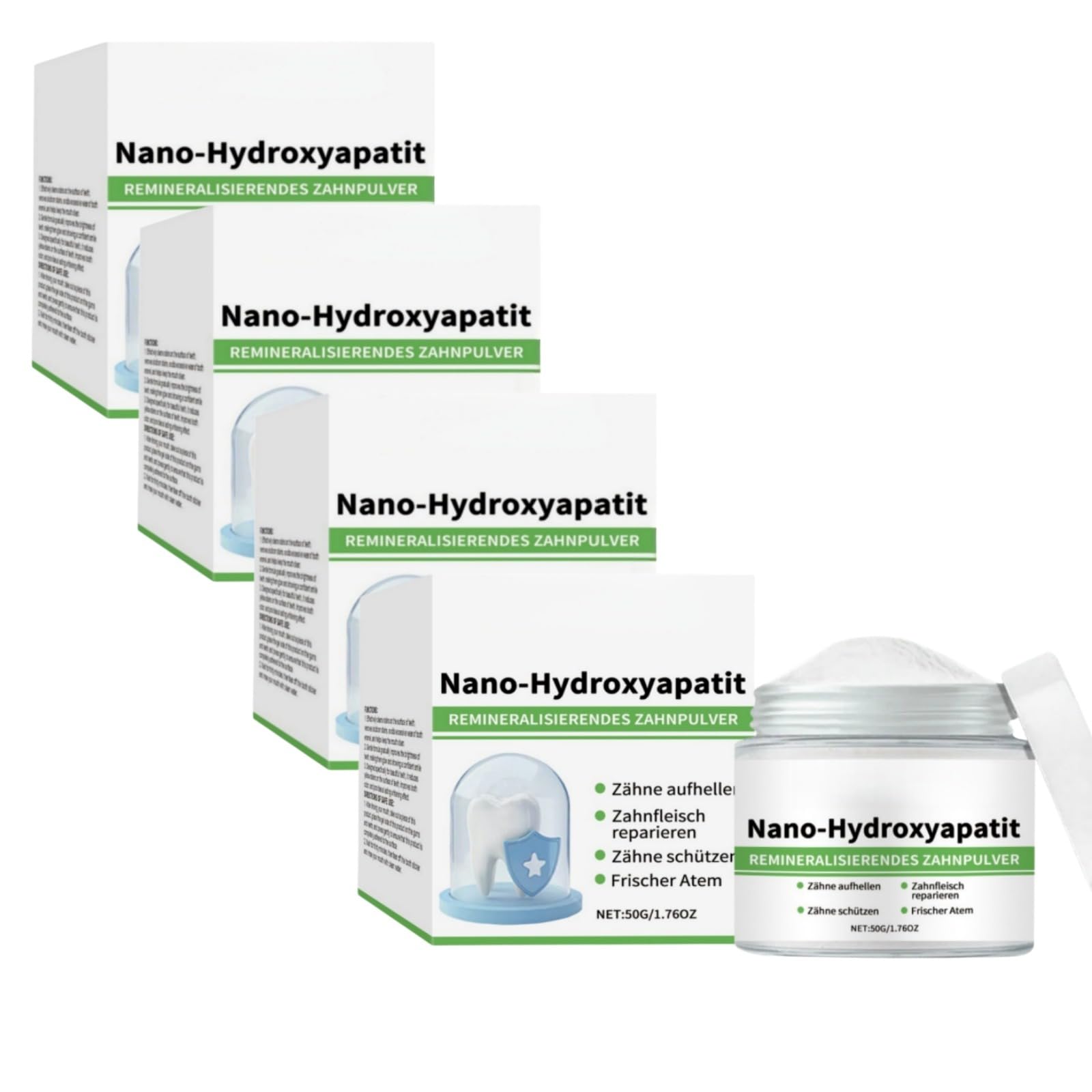 Polvere dentifricio – Ridona lucentezza ai denti, pulizia profonda delicata e sicura per lo smalto, polvere detergente per denti, cura quotidiana delicata per il benessere Buccal adatta all'igiene