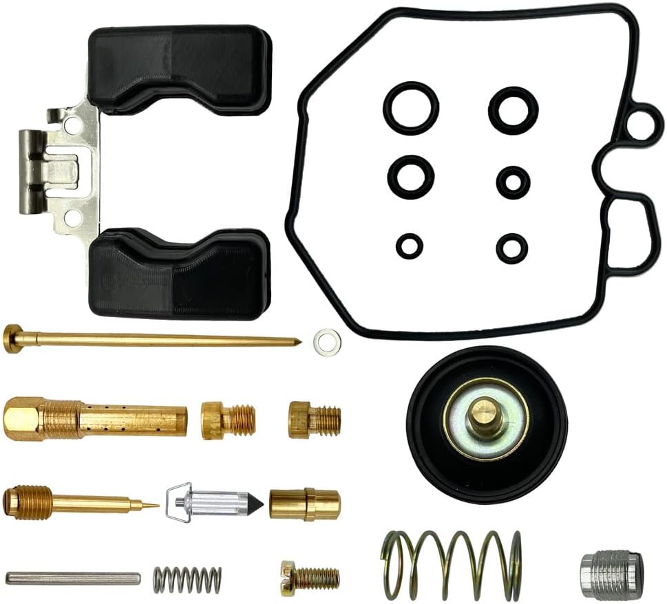 2-Pack Carburetor Rebuild Kit Carb Repair Kits with Float Replacement for Honda CM400A Hondamatic 1979-1980 CM400T 1979