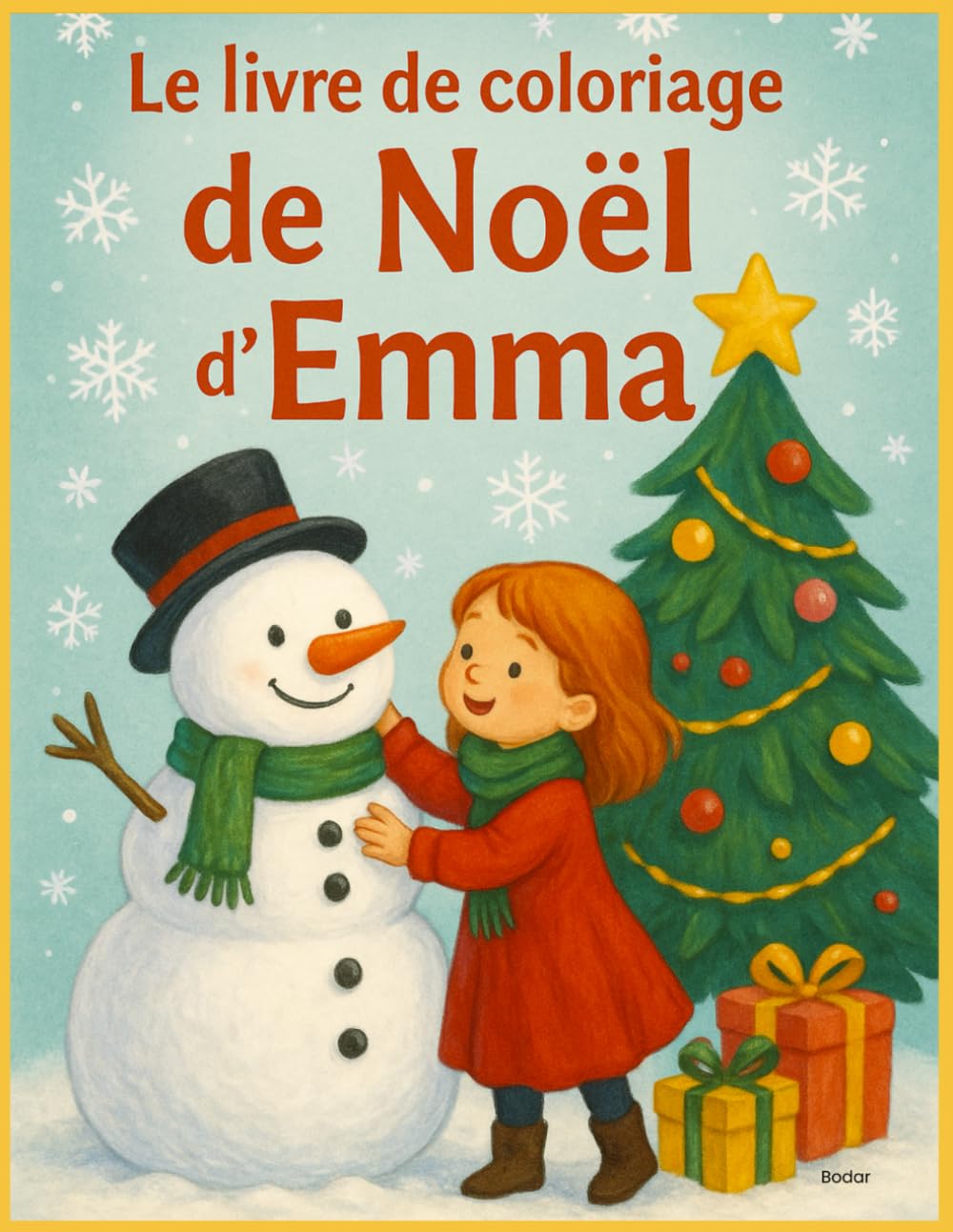 LE LIVRE DE COLORIAGE DE NOËL DE EMMA