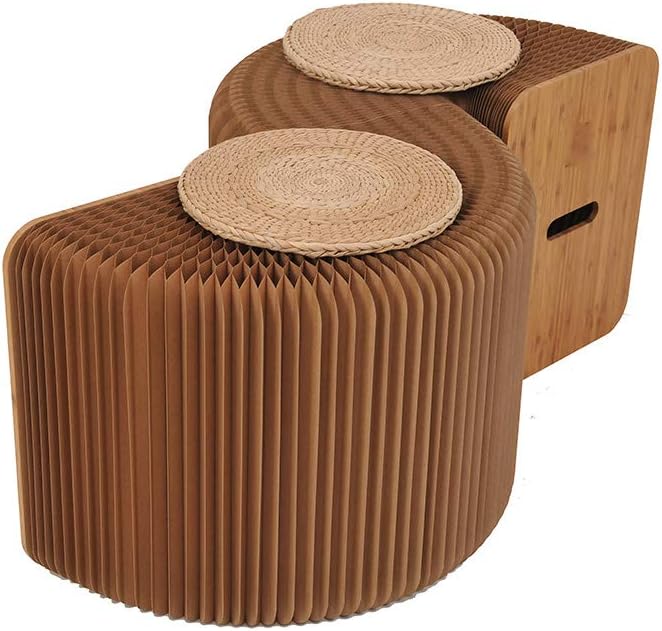 MBD Wooden Stool Fashion Extended Seat Change Shoes Small Chair Living Room