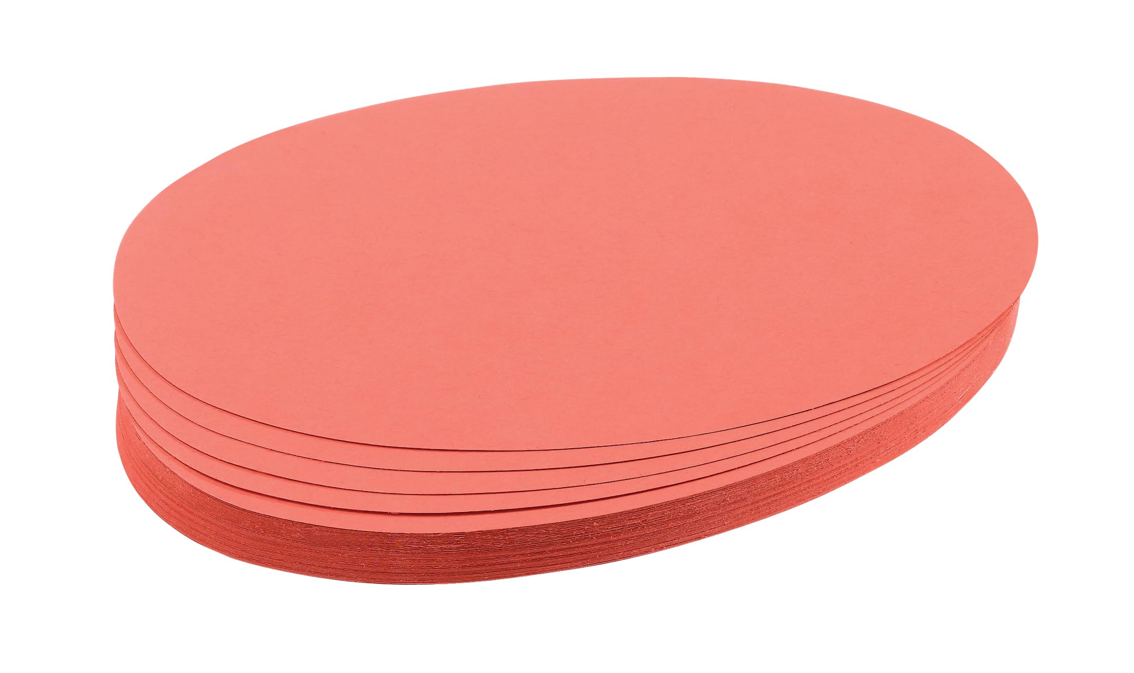 Franken UMZ 1119 04 Prompt Cards Oval 11 x 19 cm 130 GSM Pack of 500 Yellow 500 Stück weiß