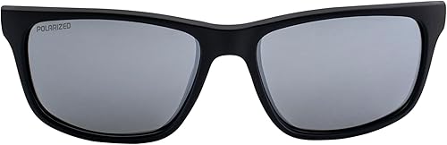 Miniatura 2 de Epoch Eyewear Delta Golf Sport - Gafas de sol polarizadas con montura negra, 3 pares de lentes ahumadas, lentes de espejo amarillo y lentes azules