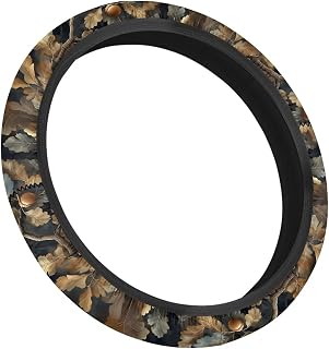 Steering Wheel Cover 14 Inch for Club Car Soft and Breathable Golf Cart Steering Wheel Covers Vehicle Accessories