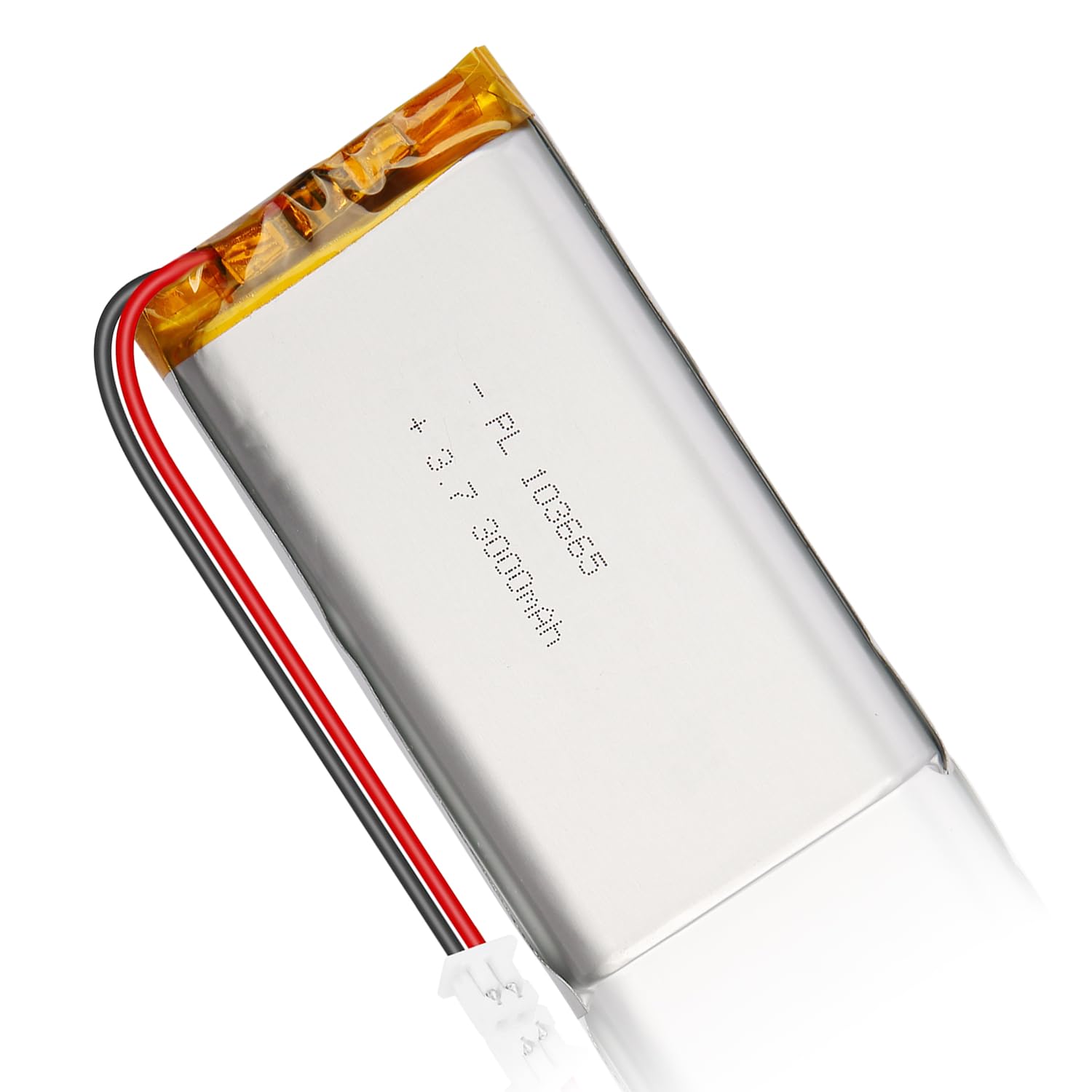 Batería LiPo 3.7V 380mAh 702030 - Batería de polímero de Litio Recargable con Placa de protección y Conector Micro JST 1.25 para Dispositivos electrónicos — view 10
