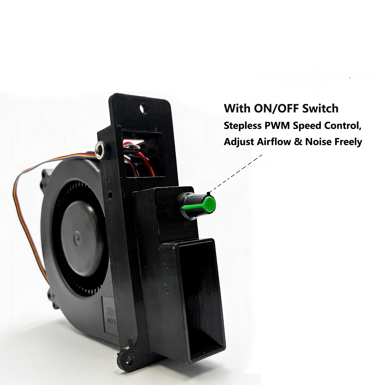 Ventilateur de refroidissement turbo 12032 CC 12 V avec contrôle de vitesse
