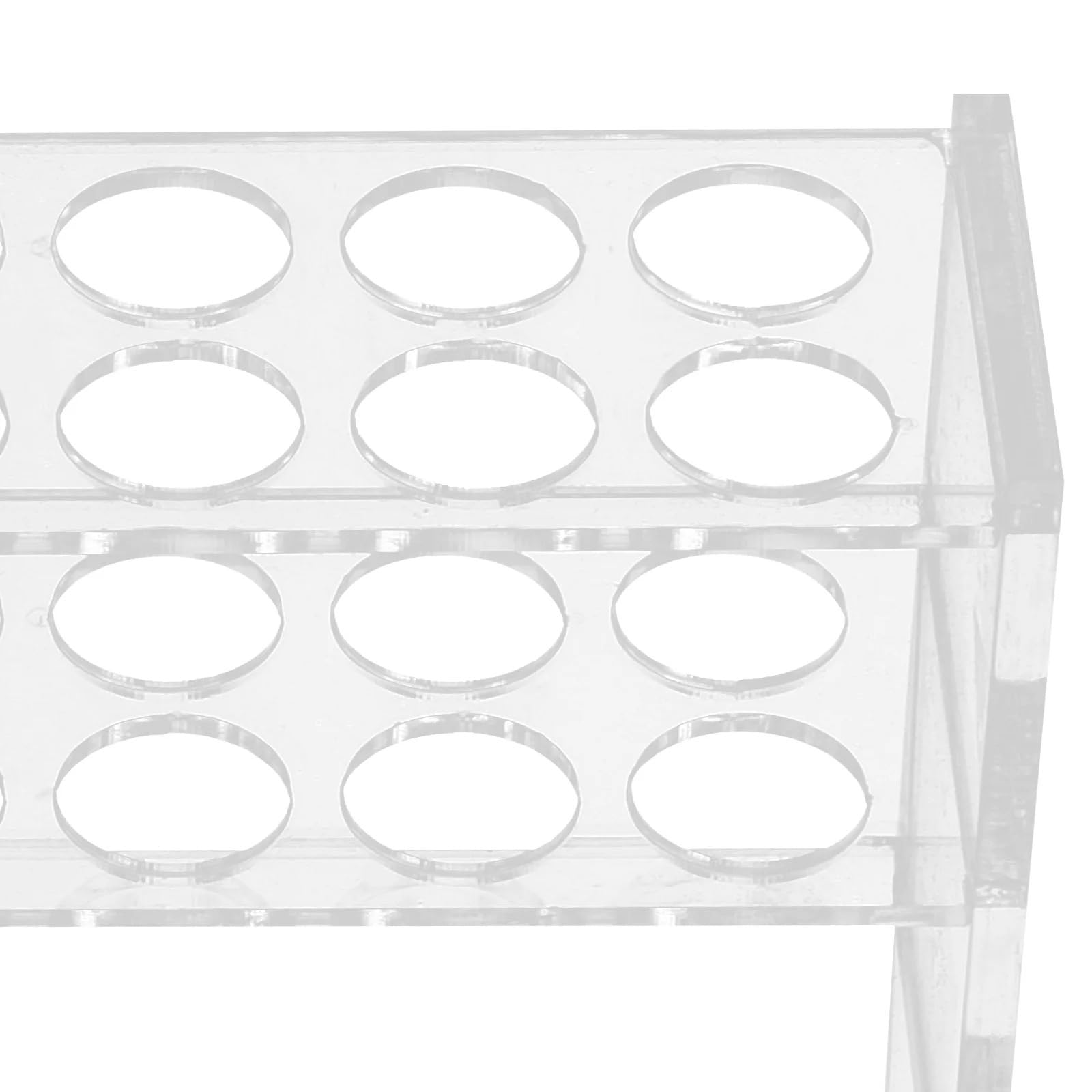 Rack di stoccaggio da laboratorio leggero con design con slot di sicurezza